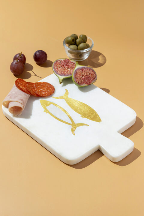Goldfin Marble Cheese Board - Small