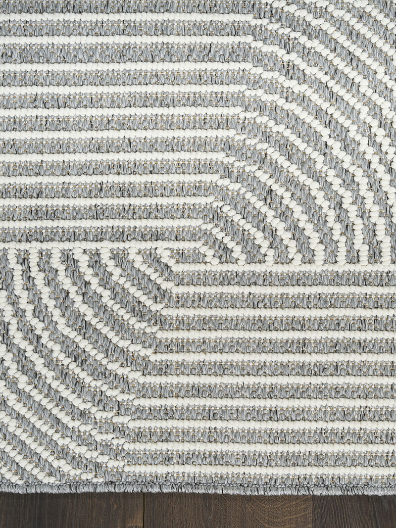 Natural Texture NTX02 Charcoal/Ivory 2'2" x 3'9" Rug