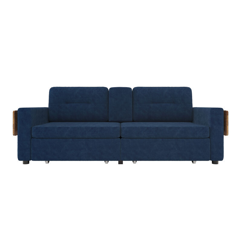 Pismeg  Pull-Out Storage Drawers Loveseat image number 0