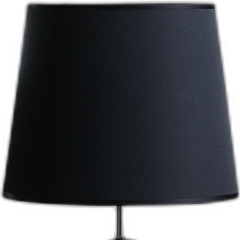 Hivvago 21” Black Sculptural Clown Phone Holder Desk Lamp