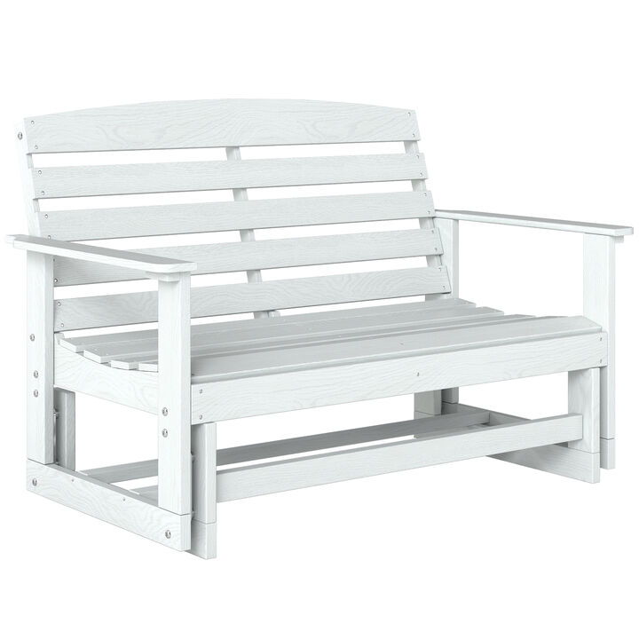 Hivvago Double Seat Patio Glider Chair