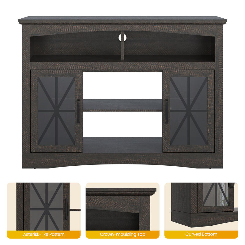 Wuxmib 50-59 inches Farmhouse TV Stand image number 4