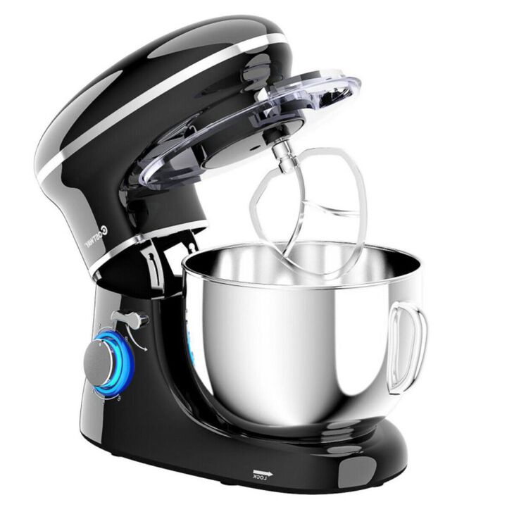 Costway  6.3 Quart Tilt-Head Food Stand Mixer 6 Speed 660W