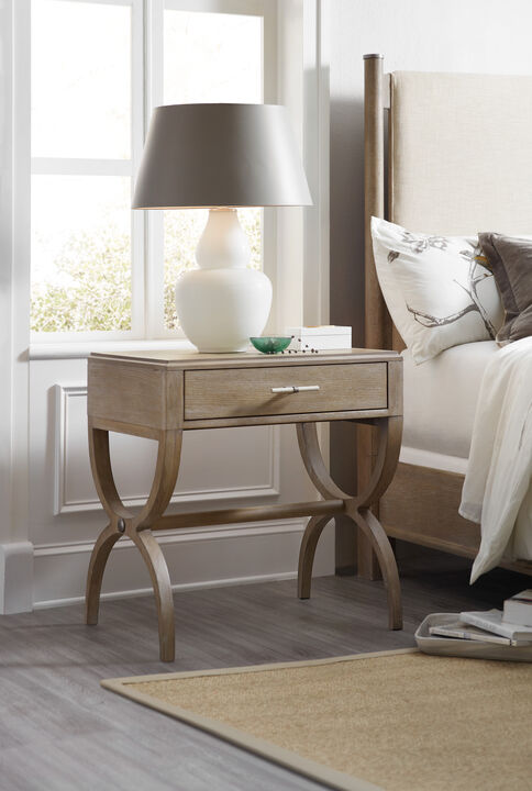 Affinity Leg Nightstand in Gray