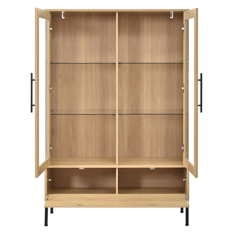 Wuvind 60'' Tall Display Cabinet image number 2