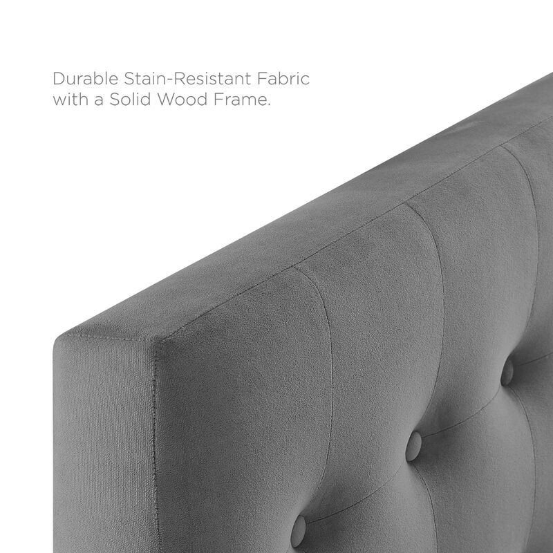 Modway - Emily Twin Biscuit Tufted Performance Velvet Headboard image number 4
