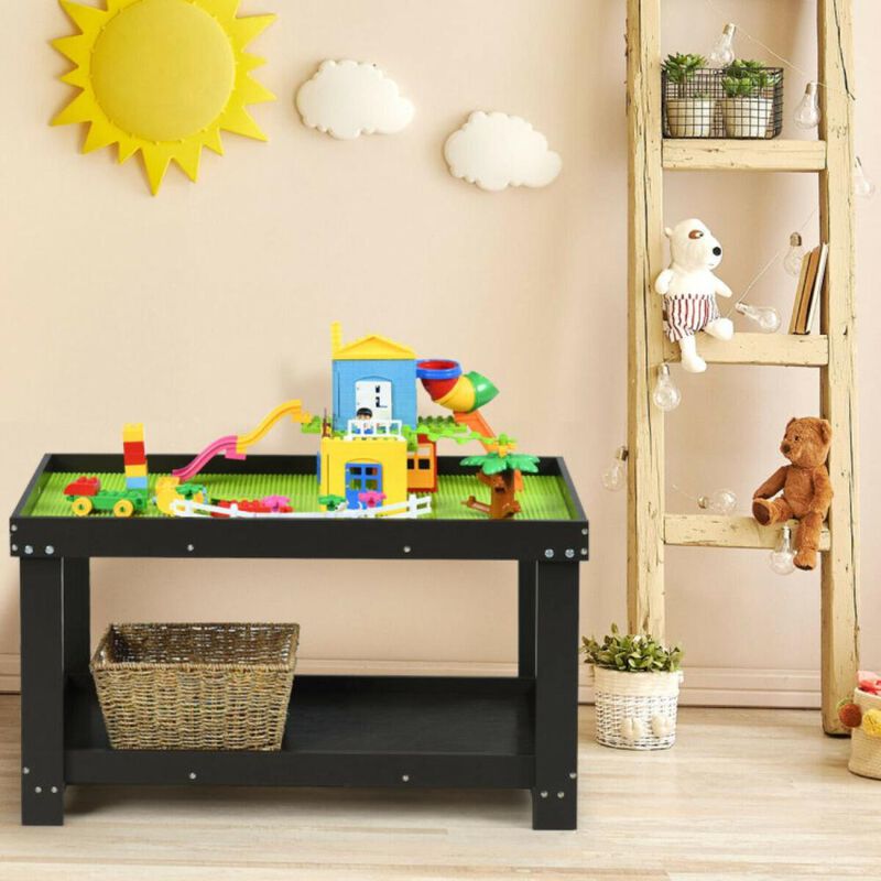 Hivvago Solid Multifunctional Wood Kids Activity Play Table