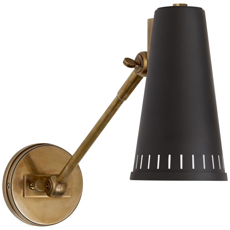 Antonio Adjustable One Arm Wall Lamp