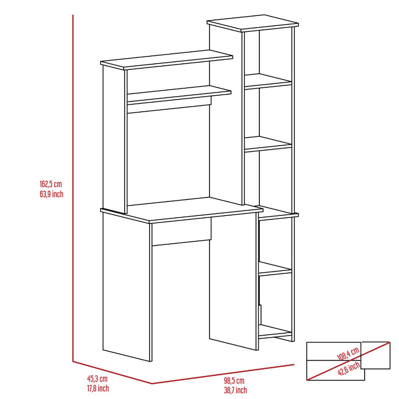 Doklul bookcase Desks image number 3