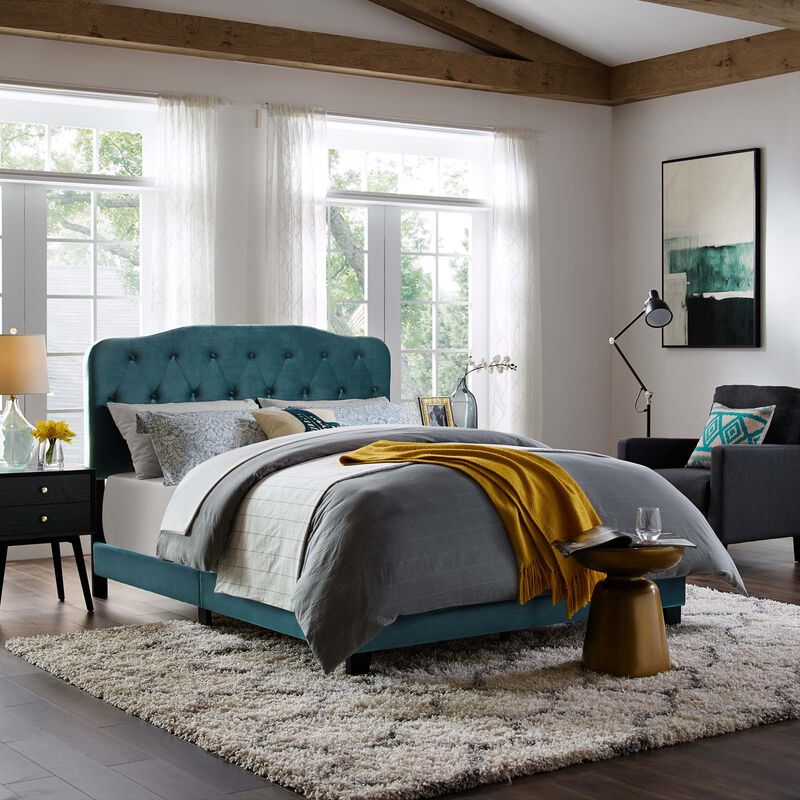 Modway - Amelia Full Performance Velvet Bed image number 1