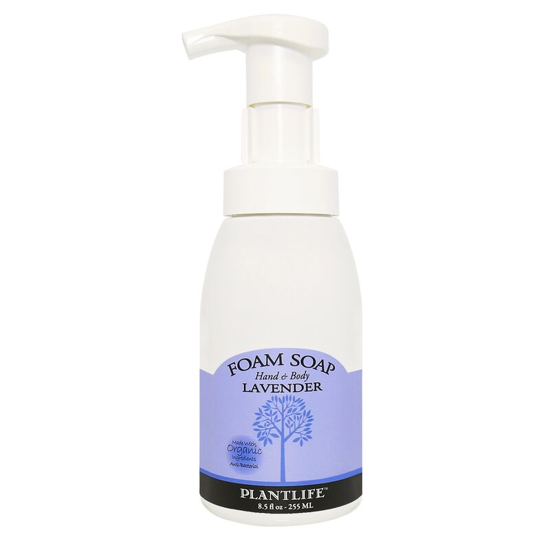 Plantlife Foam Soap Pump - Lavender image number 0