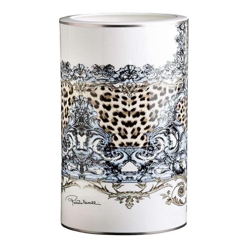 High Vase PALAZZO PITTI   diam. 6.3", H 14" image number 0