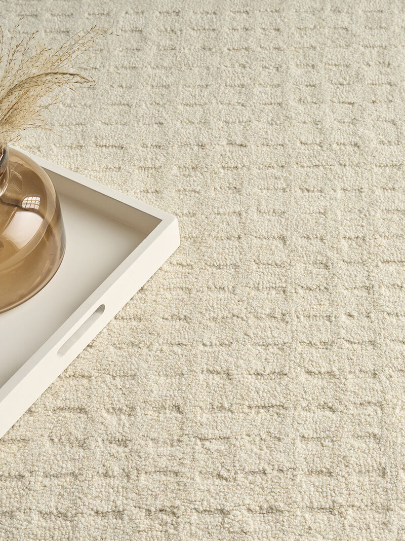 Pure Grids PGR01 Ivory/Beige 8'6" x 11'6" Rug