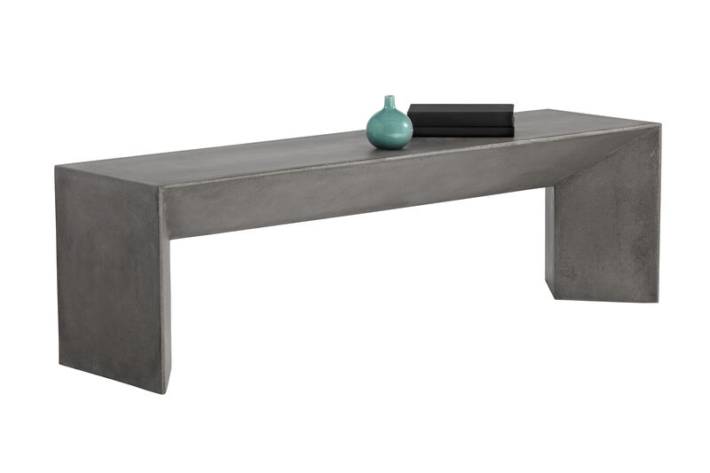 Quintessa Grey Bench image number 3
