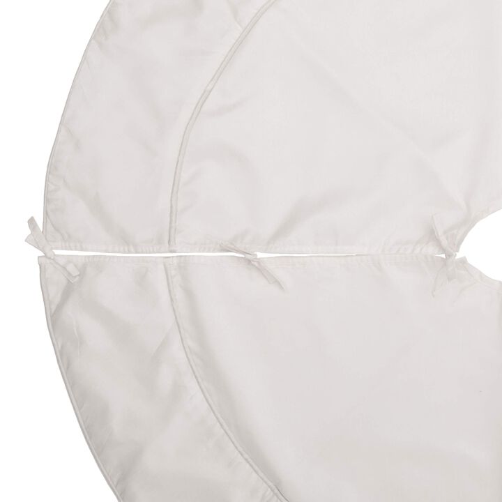 Vickerman 54" Ivory Colorway Christmas Tree Skirt