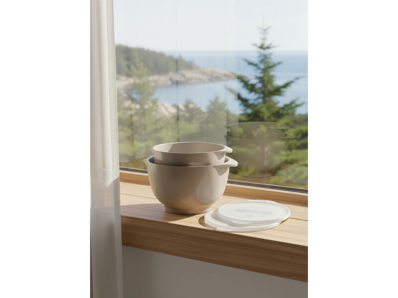 ROSTI Margrethe Bowl 2pc set with Lids Classic (2Q + 3Q) image number 1