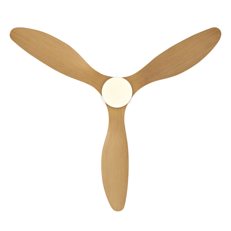 ELEMENT ACE 52-Inch Ultra Slim Flush Mount Ceiling Fan with Light, Reversible Quiet DC Motor, 6 Speed Adjustment, Remote Control, Suitable for Indoor Outdoor Low Ceiling Spaces image number 8