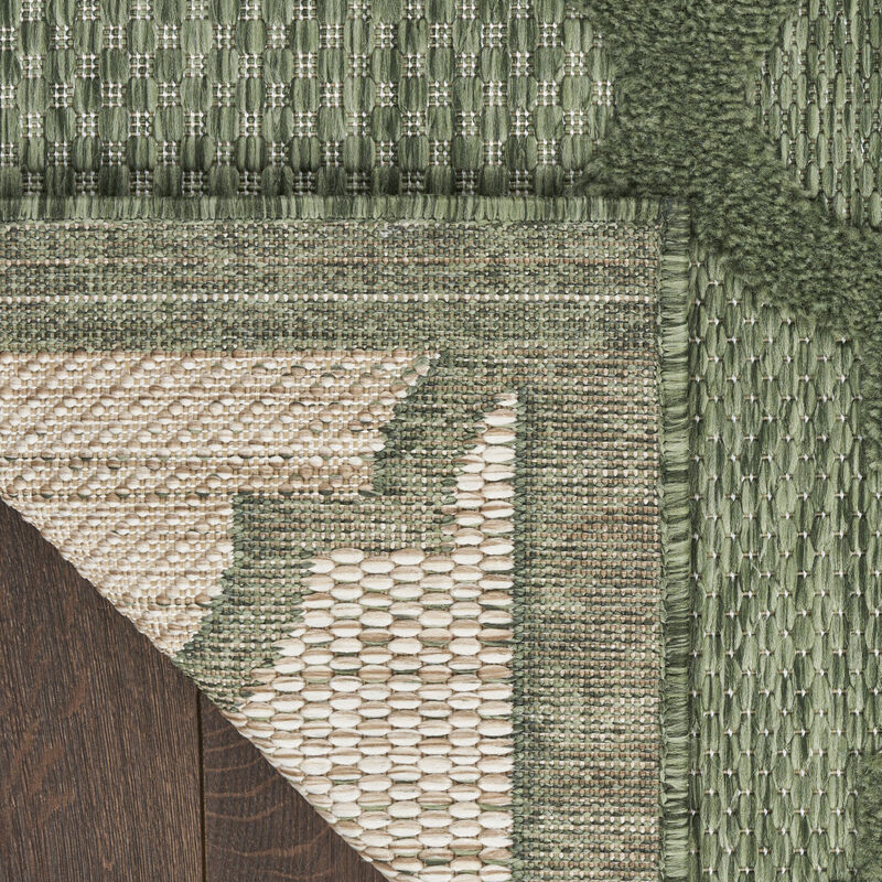 HomeRoots Trellis Indoor Outdoor Area Rug image number 2