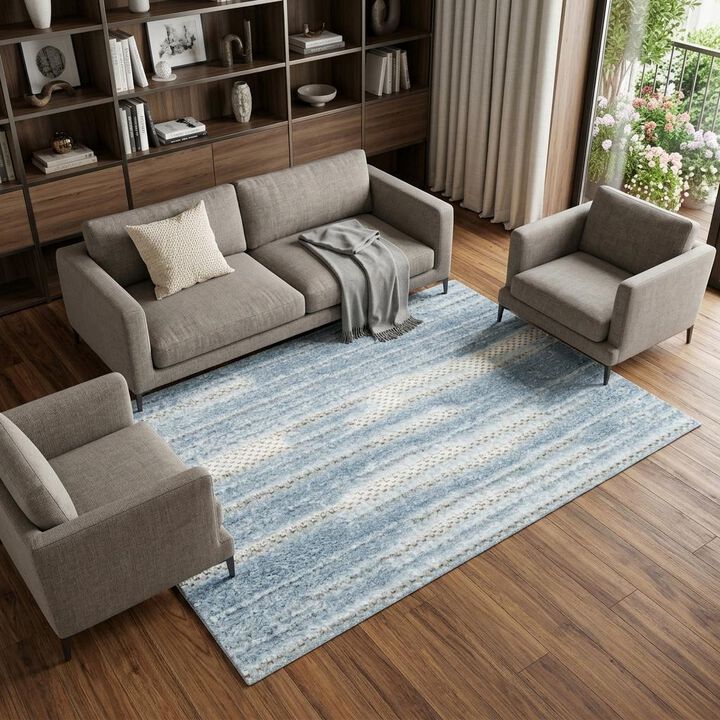 HomeRoots Geometric Area Rug