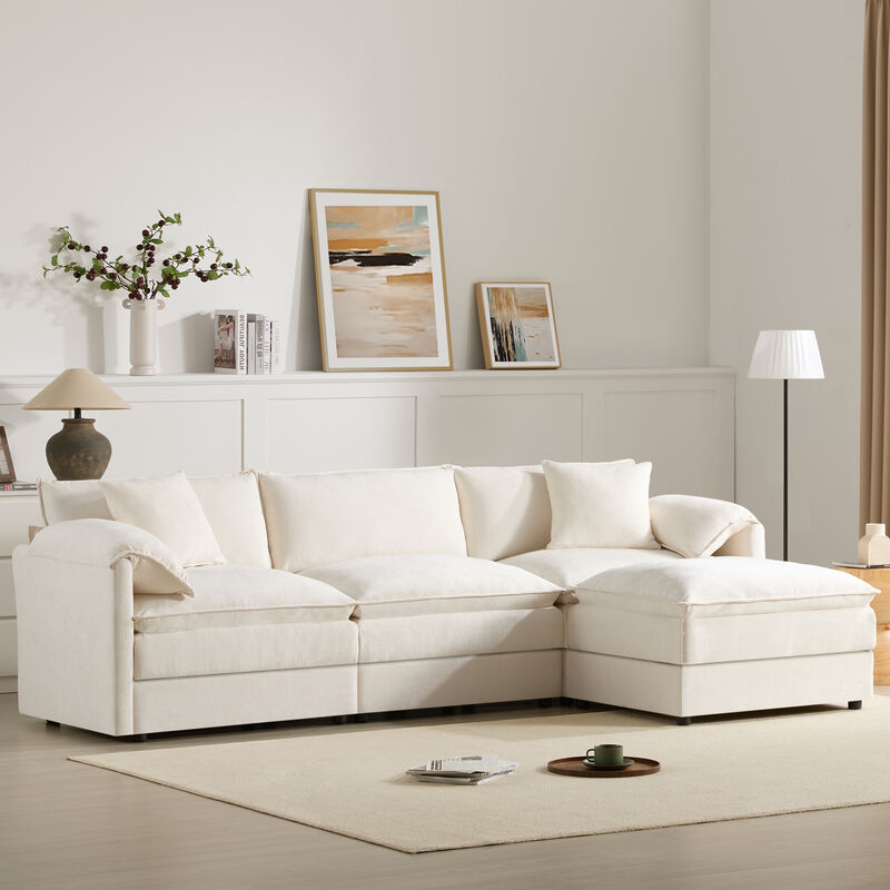 Merax Chenille Modular Sectional Sofa