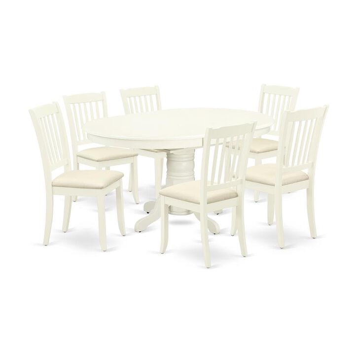 Dining Room Set Linen White