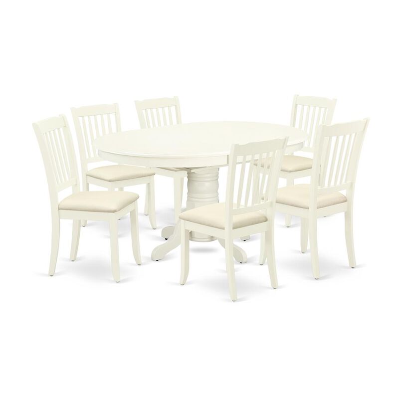 Dining Room Set Linen White