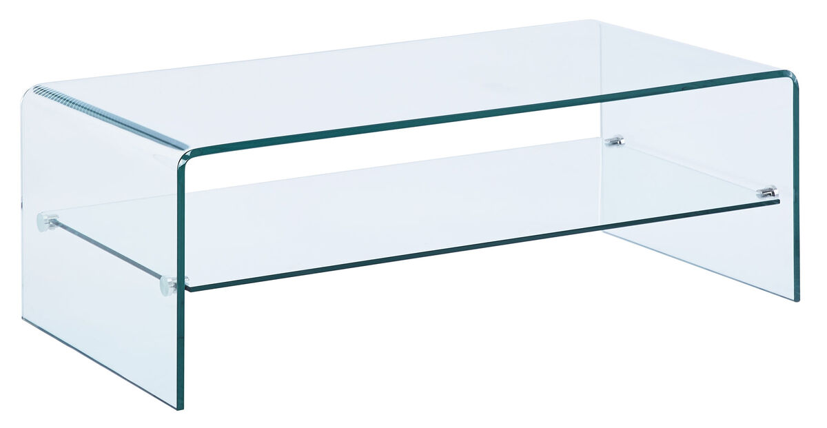 COFFEE TABLE, 12MM BENT TEMPERED GLASS
