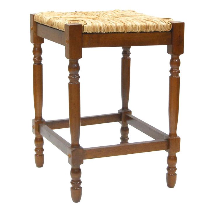 Carolina Living Hawthorne 24 Counter Stool - Walnut