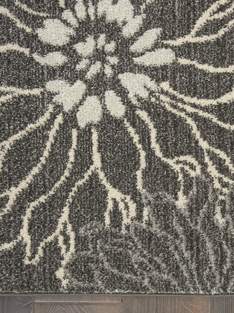 Passion PSN17 Chracoal/Blue 3'9" x 5'9" Rug