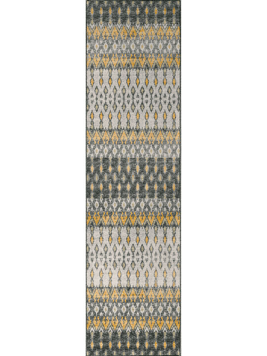 Brisbane BR1 Pewter 2'3" x 7'6" Rug