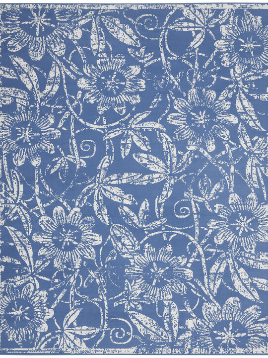 Whimsicle WHS05 Blue 8' x 10' Rug