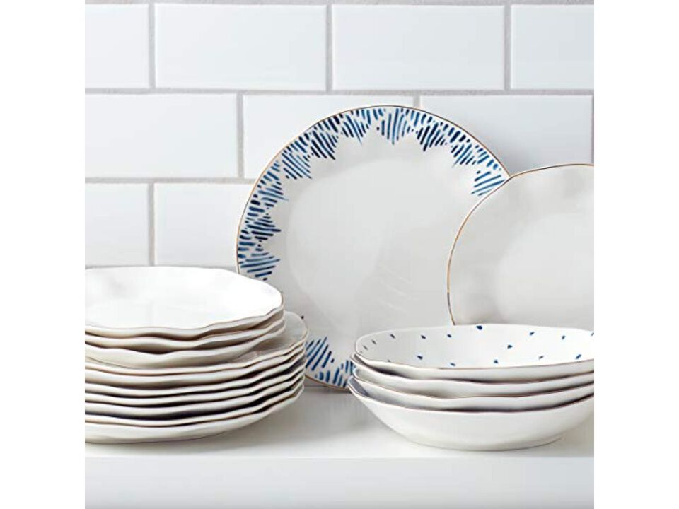 Lenox Blue Bay 4-Piece Set Dinner Plates