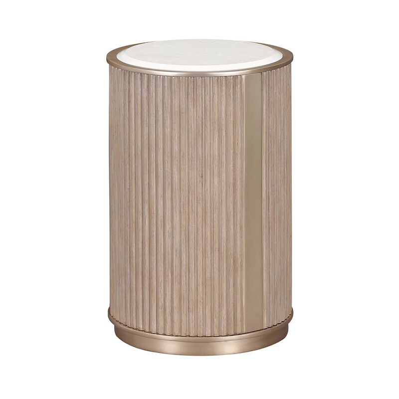 West Kensington Chairside Table - Sea Salt Caramel image number 2