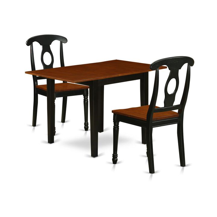 Dining Room Set Black & Cherry
