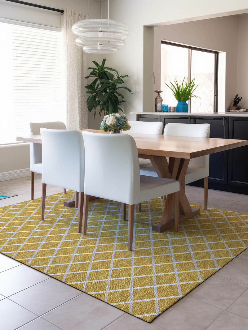 York YO1 Gold 10' x 14' Rug