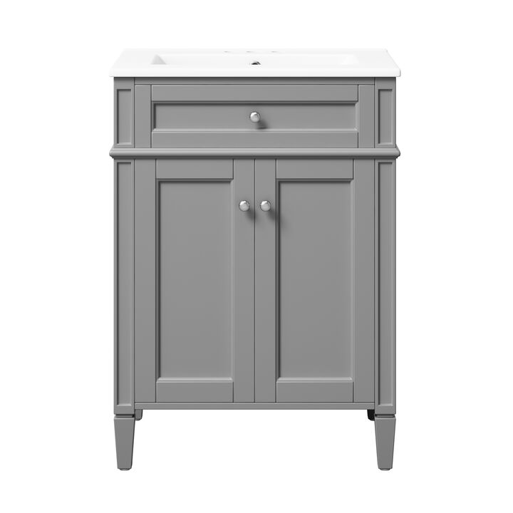 Nehird Bathroom Storage Cabinet with Sink