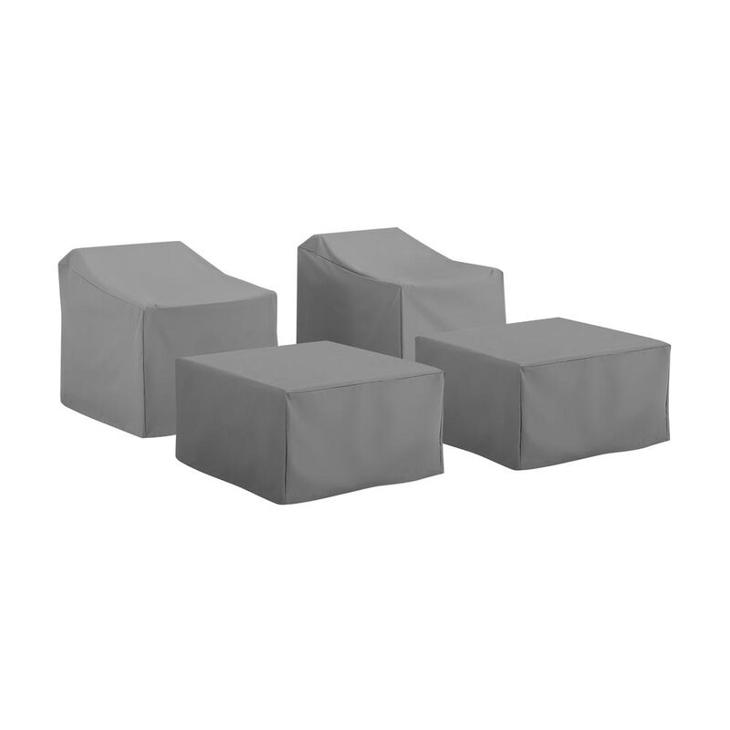 4Pc Outdoor Furniture Cover Set