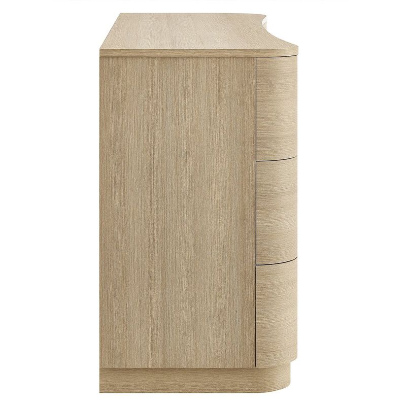 Mirae 6-Drawer Curved Dresser image number 4