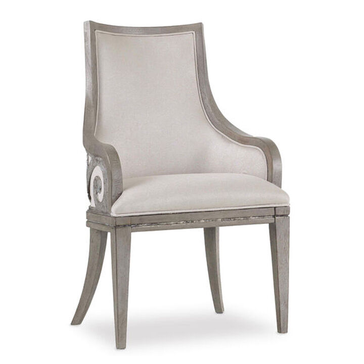 Sanctuary Upholstered Arm Chair in Beige