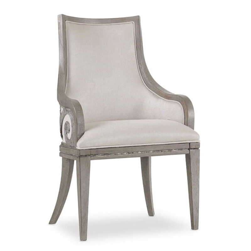 Sanctuary Upholstered Arm Chair in Beige