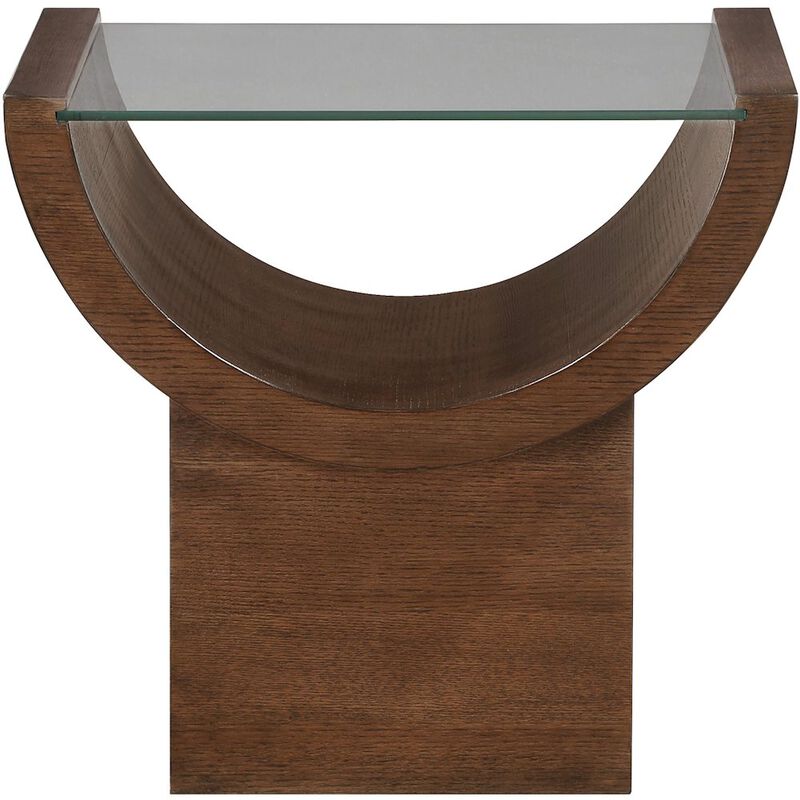 Meridian Furniture Beverwil Brown End Table