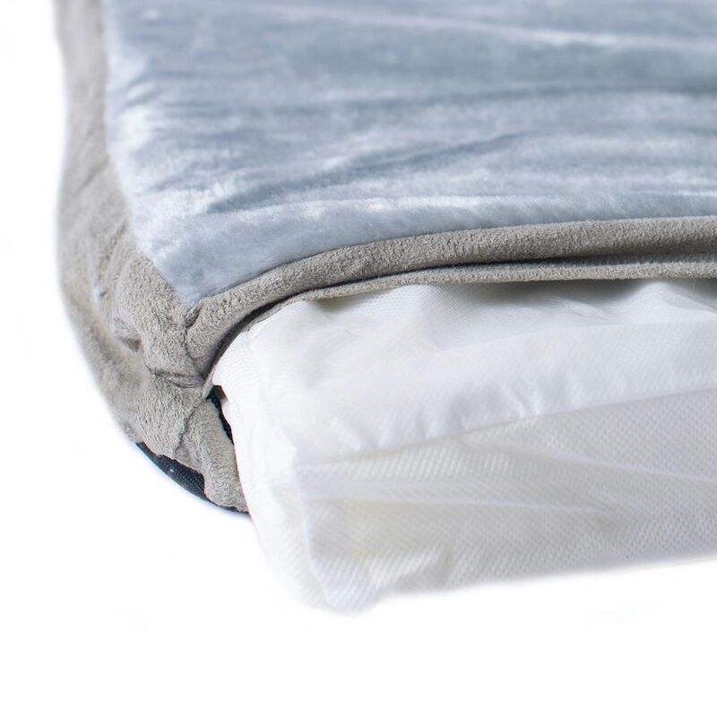 Armarkat Large Memory Foam Orthopedic Pet Bed Mat In Gray & Sage Green