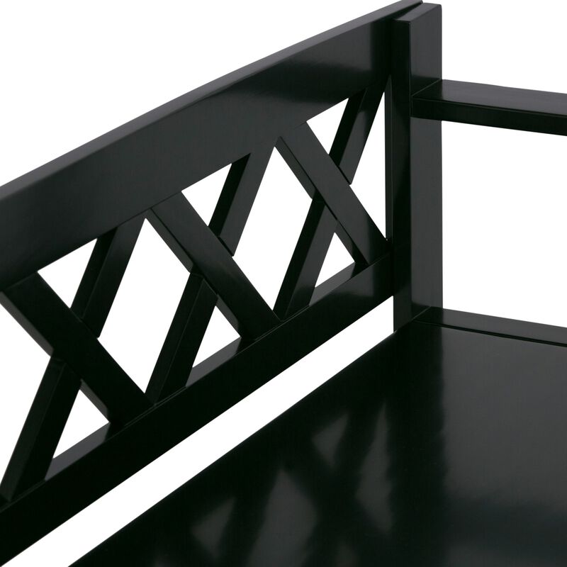 Sigzid Solid Wood Entryway Storage Bench image number 6