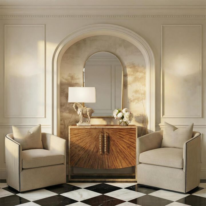Korina Two-Door Cabinet
