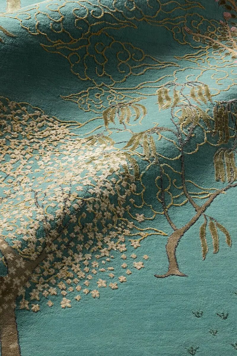 Majnun Estrid Blue 9' x 12' Rug image number 4