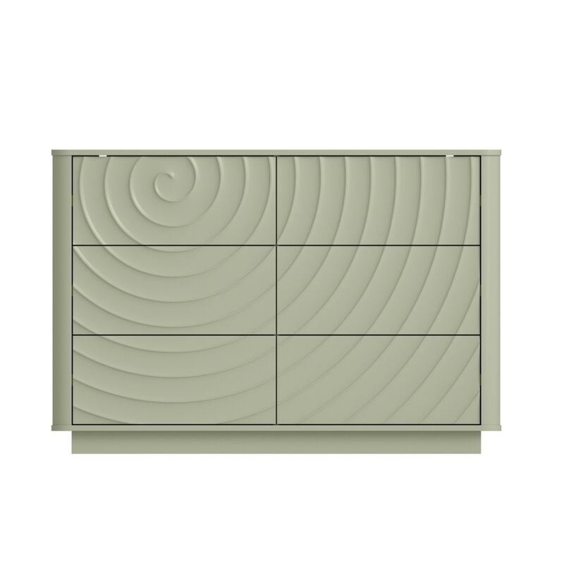 Vudnox 6 Drawer Dresser image number 0