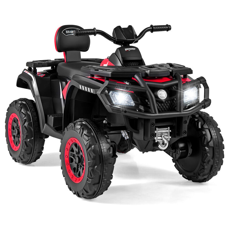 24V Two Seater Kids ATV Vehicle with 4 Motors Music and LED Light Features image number 0