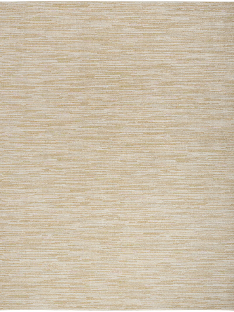 Nourison Essentials NRE01 Ivory/Gold 10' x 14' Rug