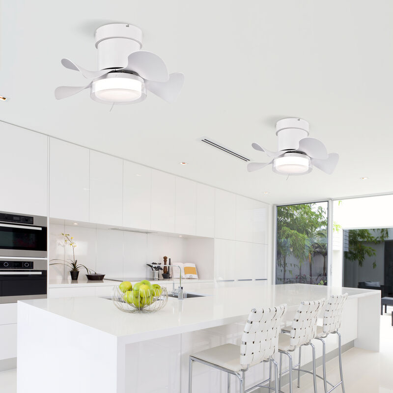 Streamdale 21" Ceiling Fan with Remote Control & Light image number 3