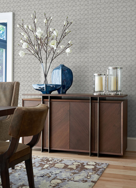 Besi Platinum Tiled Wallpaper (Set of 2)